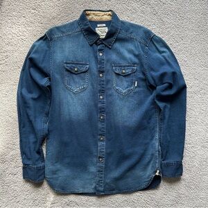 Burton Long-Sleeve Denim Button Down Shirt